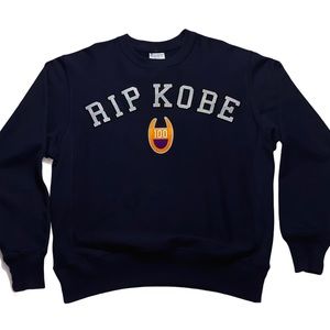 RIP KOBE Champion Letterman Crewneck Sweater